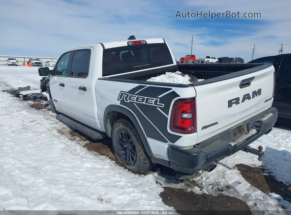 1C6SRFLPXSN618420 2025 RAM 1500 White Հետևի ձախ