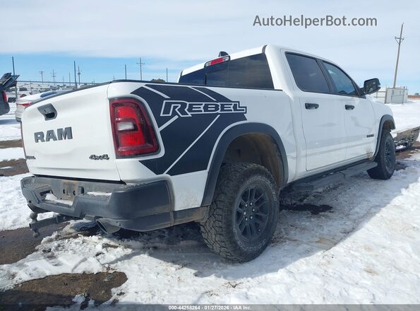 1C6SRFLPXSN618420 2025 RAM 1500 White Հետևի աջ