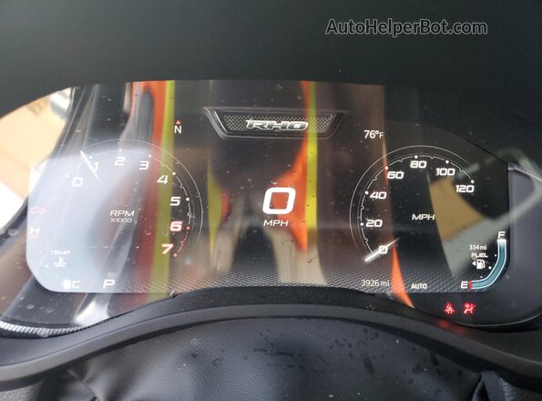 1C6SRFUP8TN152308 2026 RAM 1500 Black Widok zestawu wskaźników