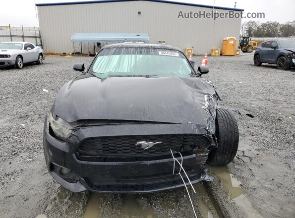 1FA6P8AM0G5288966 2016 FORD MUSTANG Black Вид спереду