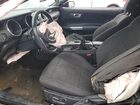 2016 Ford Mustang Black vin: 1FA6P8AM0G5288966