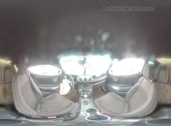 1FA6P8AM0G5288966 2016 FORD MUSTANG Black Панорамний вид салону 360°