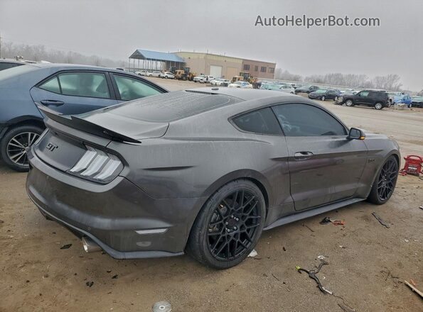 1FA6P8CF1H5272145 2017 FORD MUSTANG Серый Задняя правая четверть