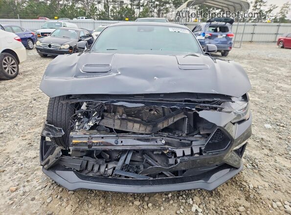 1FA6P8CF1J5142212 2018 FORD MUSTANG Черный Вид спереди