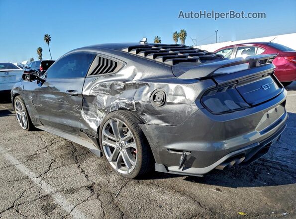 1FA6P8CF1L5191767 2020 FORD MUSTANG Угольный Задняя левая четверть