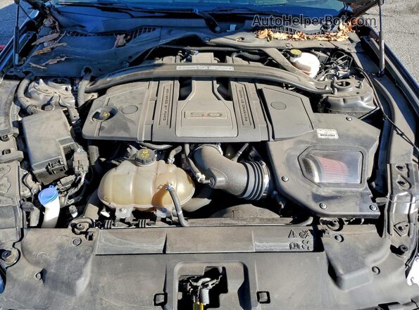 1FA6P8CF1L5191767 2020 FORD MUSTANG Угольный Вид задней части салона