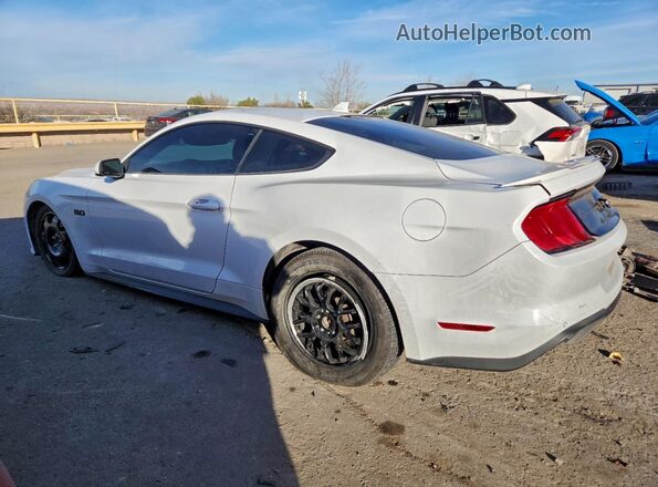 1FA6P8CF2M5140795 2021 FORD MUSTANG Белый Задняя левая четверть