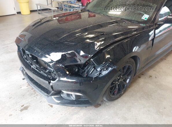 1FA6P8CF6H5259116 2017 FORD MUSTANG Черный Вид спереди