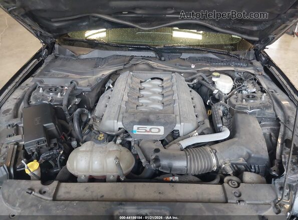 1FA6P8CF6H5259116 2017 FORD MUSTANG Черный Вид сзади