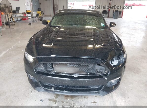 1FA6P8CF6H5259116 2017 FORD MUSTANG Черный Вид задней части салона