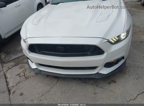 1FA6P8CF7H5272912 2017 FORD MUSTANG Белый Вид спереди