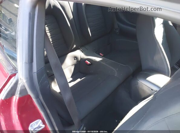 1FA6P8TH0H5356989 2017 FORD MUSTANG Red Vista de la etiqueta del VIN