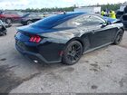 2025 Ford Mustang Ecoboost Fastback Black vin: 1FA6P8TH0S5102853