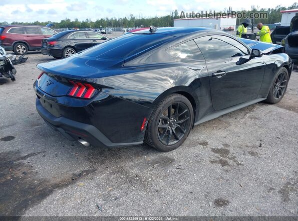 1FA6P8TH0S5102853 2025 FORD MUSTANG Black Tył prawy
