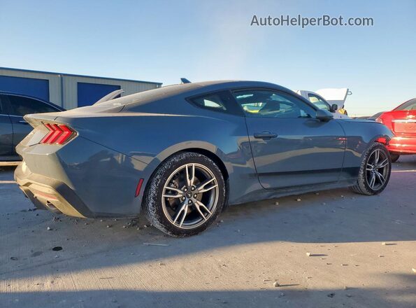 1FA6P8TH1R5116867 2024 FORD MUSTANG Синий Задняя правая четверть