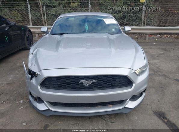1FA6P8TH2H5273273 2017 FORD MUSTANG Серебряный Вид щитка приборов