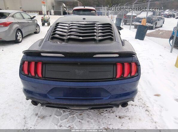 1FA6P8TH3L5129451 2020 FORD MUSTANG Синий 