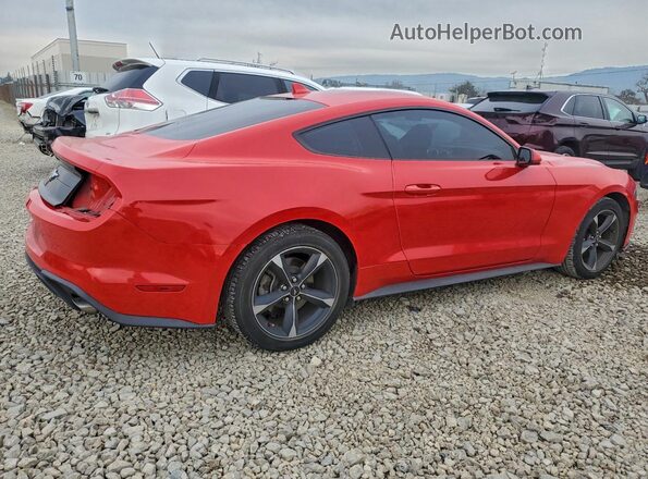 1FA6P8TH5N5145976 2022 FORD MUSTANG Красный Задняя правая четверть