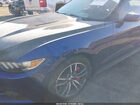 2016 Ford Mustang Ecoboost Синий vin: 1FA6P8TH9G5236140