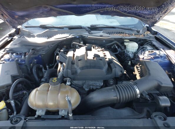 1FA6P8TH9G5236140 2016 FORD MUSTANG Синий Вид сзади