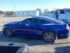 2016 Ford Mustang Ecoboost Синий vin: 1FA6P8TH9G5236140