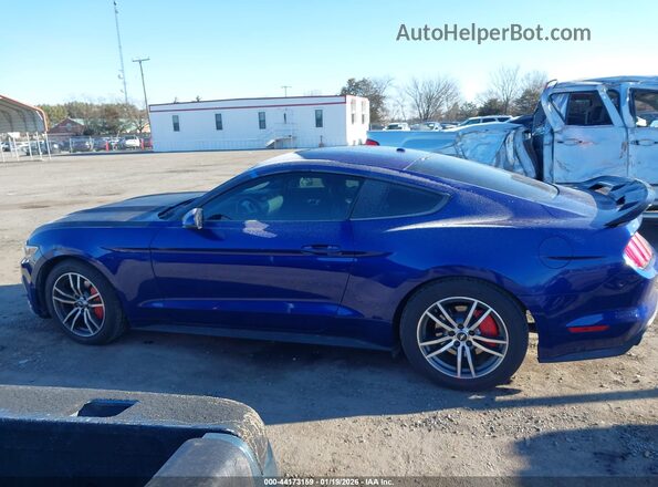 1FA6P8TH9G5236140 2016 FORD MUSTANG Синий Панорамный вид салона 360°