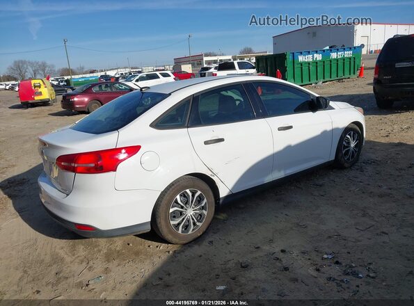 1FADP3E29GL355093 2016 FORD FOCUS Белый Задняя правая четверть
