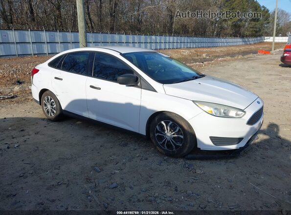 1FADP3E29GL355093 2016 FORD FOCUS Белый Передняя правая четверть