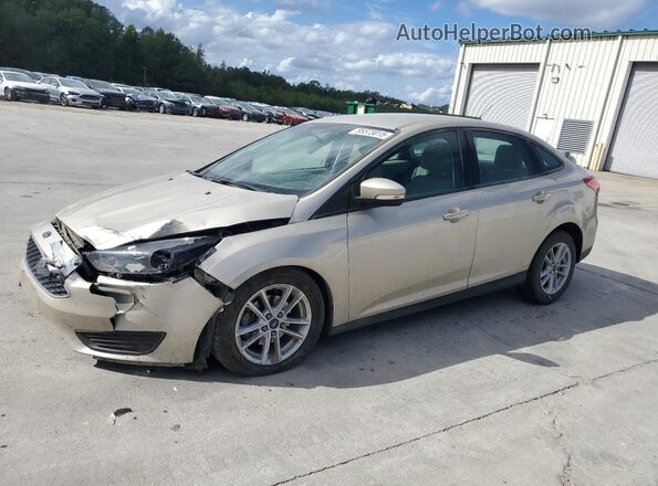 1FADP3F25JL219257 2018 FORD FOCUS Желто-коричневый Передняя левая четверть