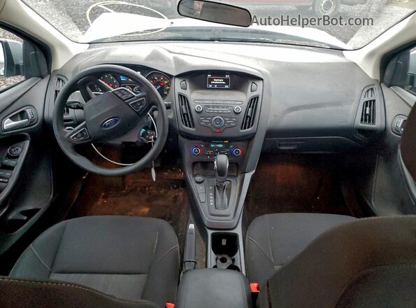 1FADP3FE2JL210140 2018 FORD FOCUS Белый Вид панели приборов