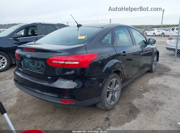 1FADP3FE8JL233292 2018 FORD FOCUS Черный Задняя правая четверть