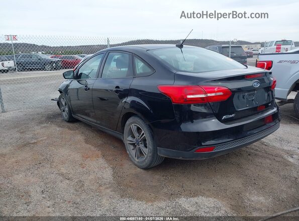 1FADP3FE8JL233292 2018 FORD FOCUS Черный Задняя левая четверть