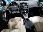2017 Ford Focus Titanium Синий vin: 1FADP3J23HL222868