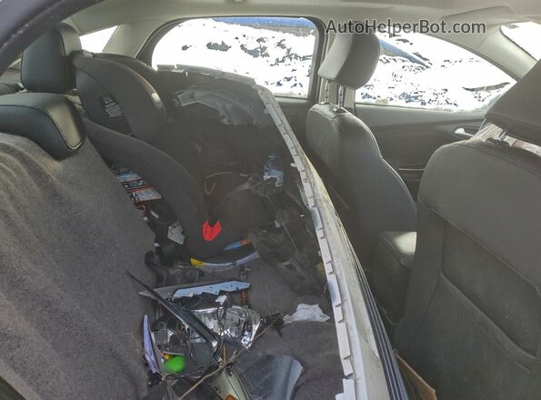 1FADP3J24GL303652 2016 FORD FOCUS White Rear seats view