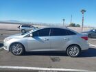 2017 Ford Focus Titanium Серебряный vin: 1FADP3J28HL288185