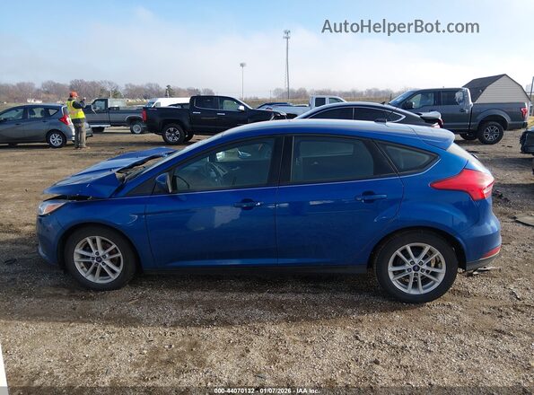 1FADP3K23JL282489 2018 FORD FOCUS Blue Вид задньої частини салону