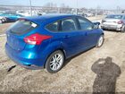 2018 Ford Focus Se Blue vin: 1FADP3K23JL282489