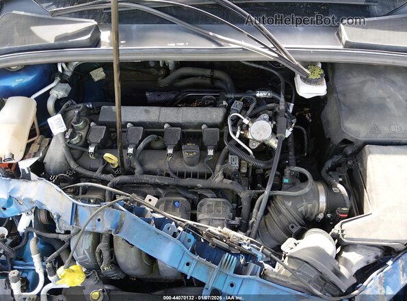 1FADP3K23JL282489 2018 FORD FOCUS Blue Вид підкапотного простору