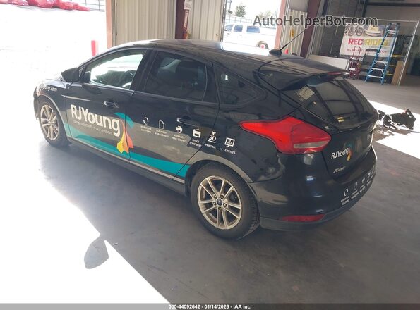 1FADP3K28GL393483 2016 FORD FOCUS Черный Задняя левая четверть