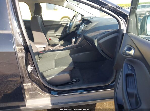 1FADP3KE2GL234596 2016 FORD FOCUS Black წინა სალონის ხედი
