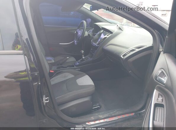 1FADP3L92GL347658 2016 FORD FOCUS ST Black Front interior view