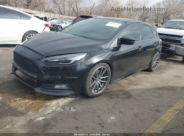 1FADP3L92GL347658 2016 FORD FOCUS ST Black Front left