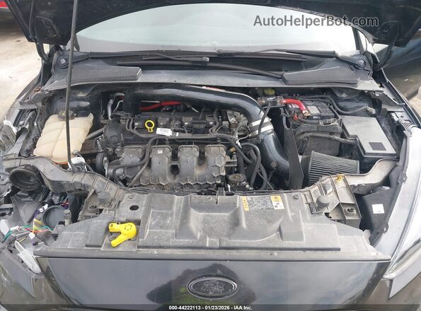 1FADP3L92GL347658 2016 FORD FOCUS ST Black Rear view