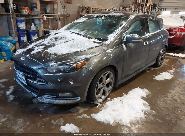 1FADP3L92HL294638 2017 FORD FOCUS ST Серый Передняя левая четверть