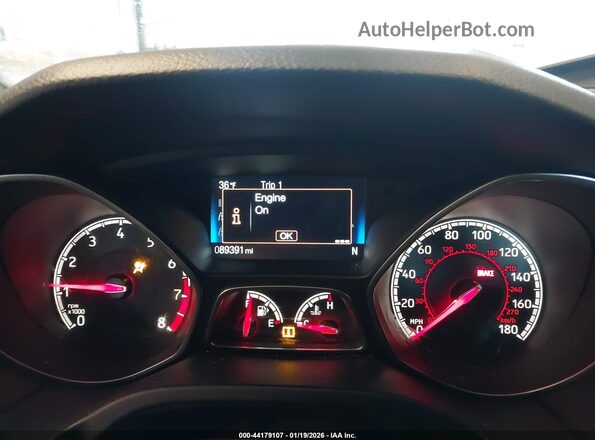 1FADP3L92HL294638 2017 FORD FOCUS ST Серый Вид задних сидений