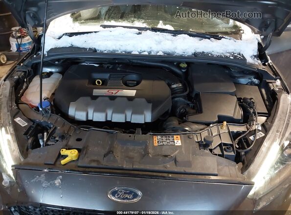 1FADP3L92HL294638 2017 FORD FOCUS ST Серый Вид сзади