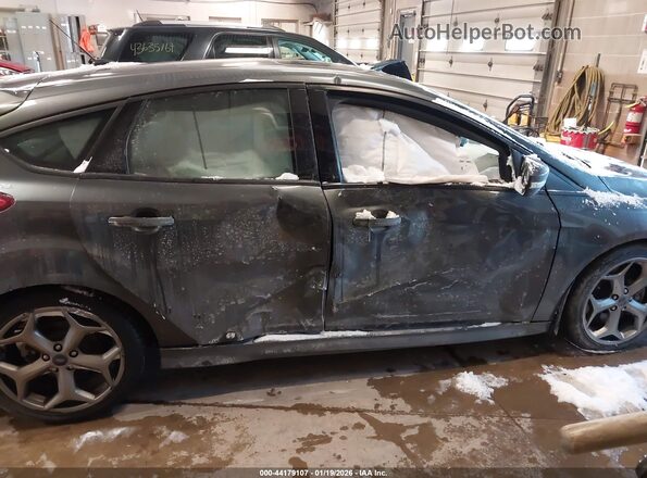 1FADP3L92HL294638 2017 FORD FOCUS ST Серый Вид задней части салона
