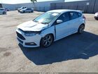 2018 Ford Focus St   White vin: 1FADP3L92JL282818