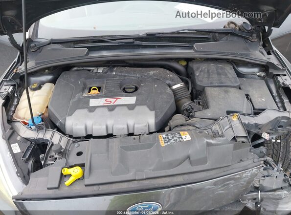 1FADP3L93HL335715 2017 FORD FOCUS ST Gray Widok z tyłu