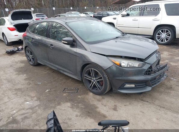1FADP3L93HL335715 2017 FORD FOCUS ST Gray Przód prawy